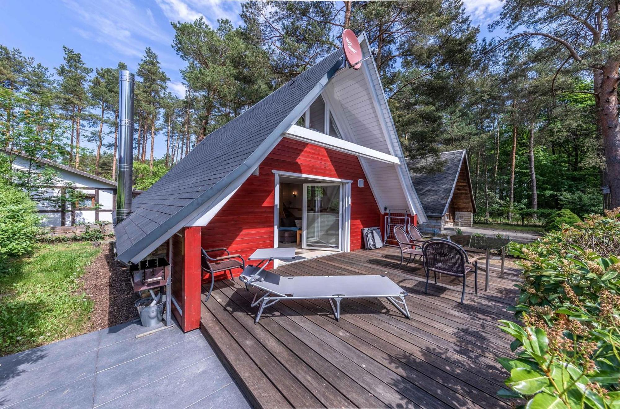 Ferienhaus Finn Im Heidpark Silz Buitenkant foto